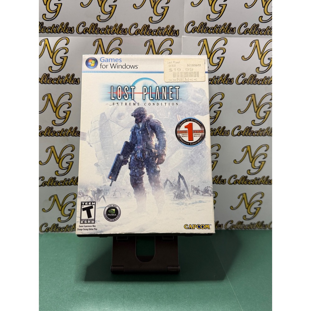 Lost Planet Extreme Condition PC Games for Windows Capcom 2007 Bonus CD Included